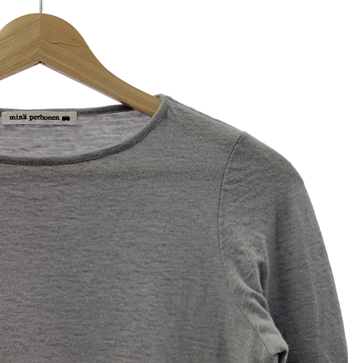 mina perhonen / ミナペルホネン cozy / クルーネック ニット カットソー