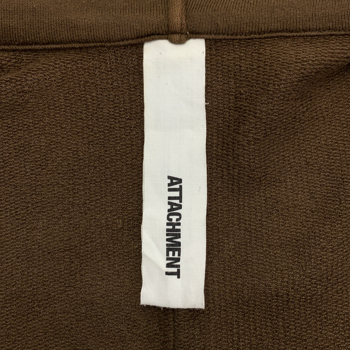 ATTACHMENT / アタッチメント スウェット ジップパーカー