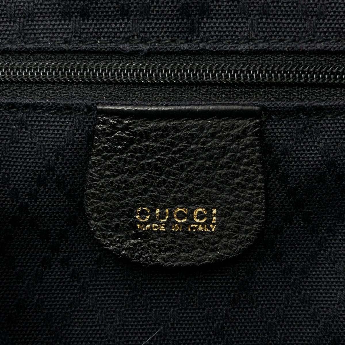 GUCCI / グッチ 2way ショルダー付き スエード切替 レザー バンブーハンドル バッグ / ロゴ総裏地 / ユニセックス
