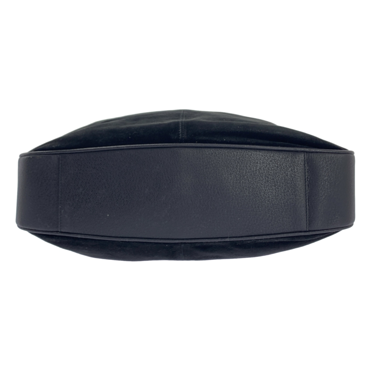 GUCCI / グッチ 2way ショルダー付き スエード切替 レザー バンブーハンドル バッグ / ロゴ総裏地 / ユニセックス