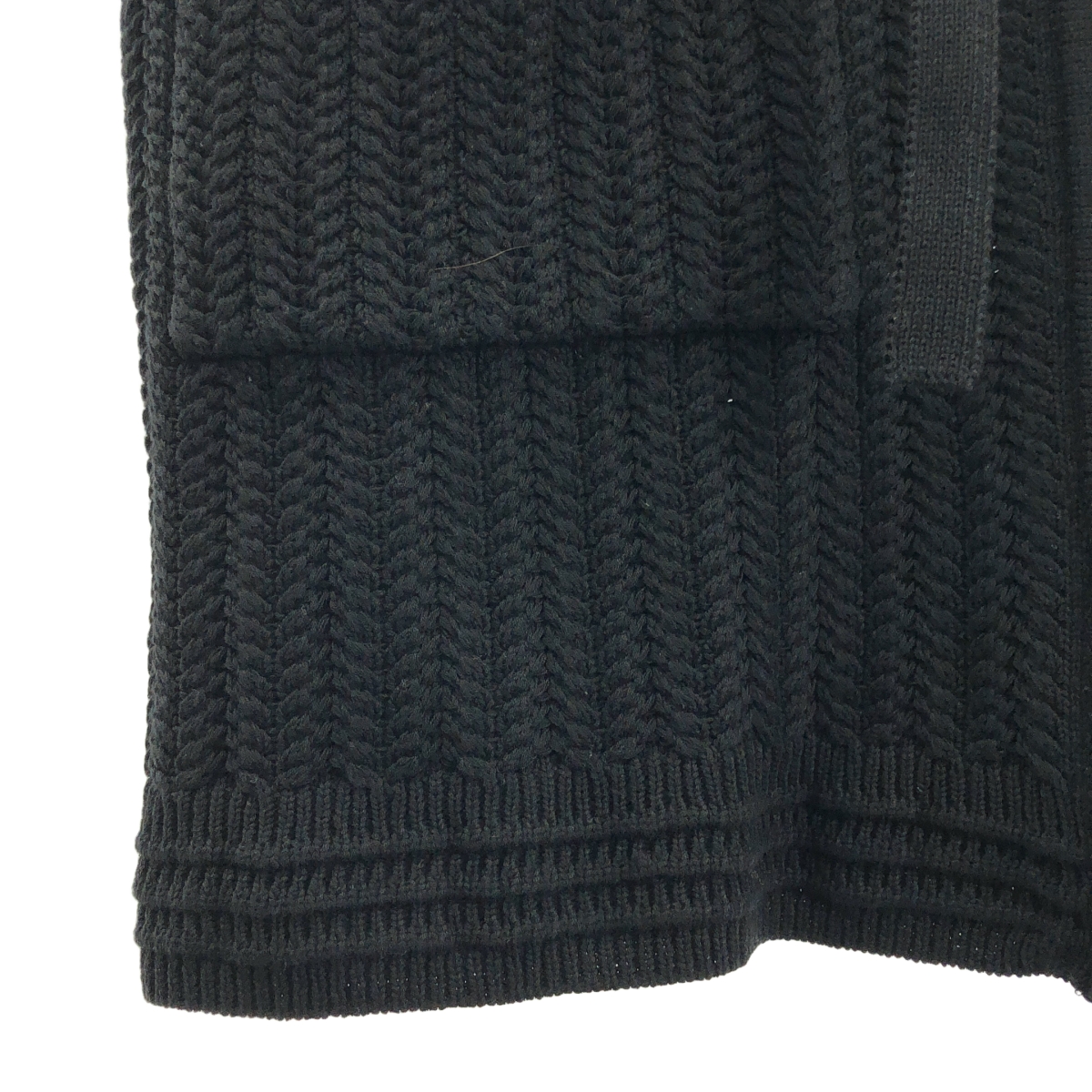 AMERI / アメリ OVERSIZED KNIT HOODY VEST オーバーサイズ ニット フーディ ベスト