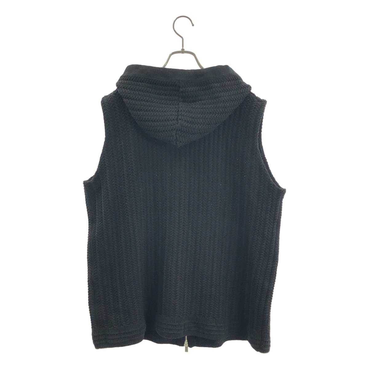 AMERI / アメリ OVERSIZED KNIT HOODY VEST オーバーサイズ ニット フーディ ベスト