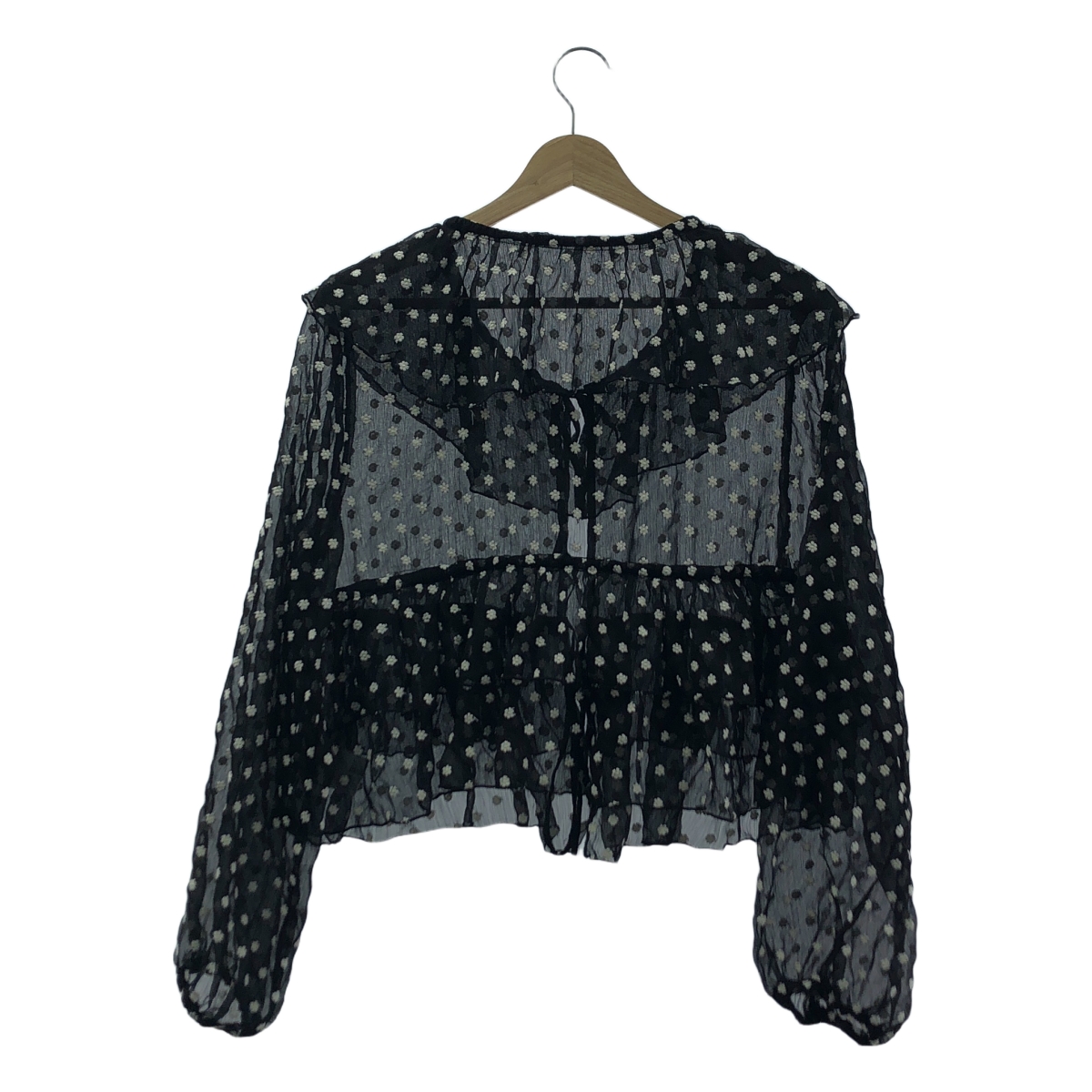 その他 フリルカラー2WAYシフォンブラウス