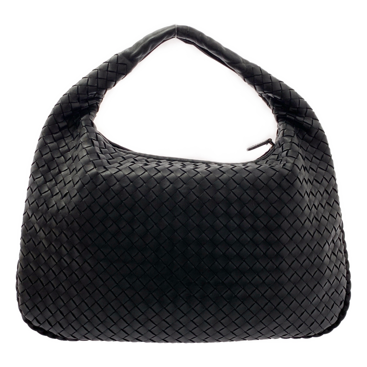 BOTTEGA VENETA / ボッテガヴェネタ ホーボー イントレチャート レザー ハンドバッグ