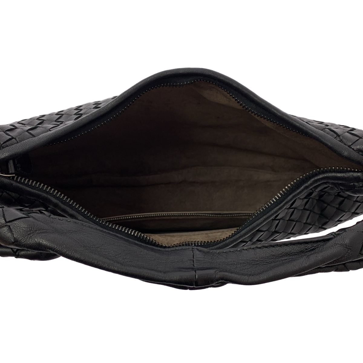 BOTTEGA VENETA / ボッテガヴェネタ ホーボー イントレチャート レザー ハンドバッグ