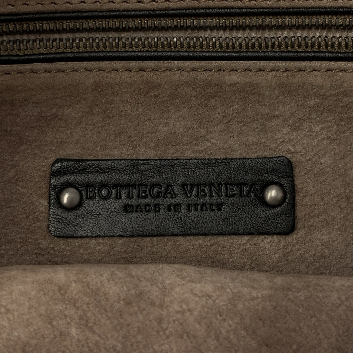 BOTTEGA VENETA / ボッテガヴェネタ ホーボー イントレチャート レザー ハンドバッグ