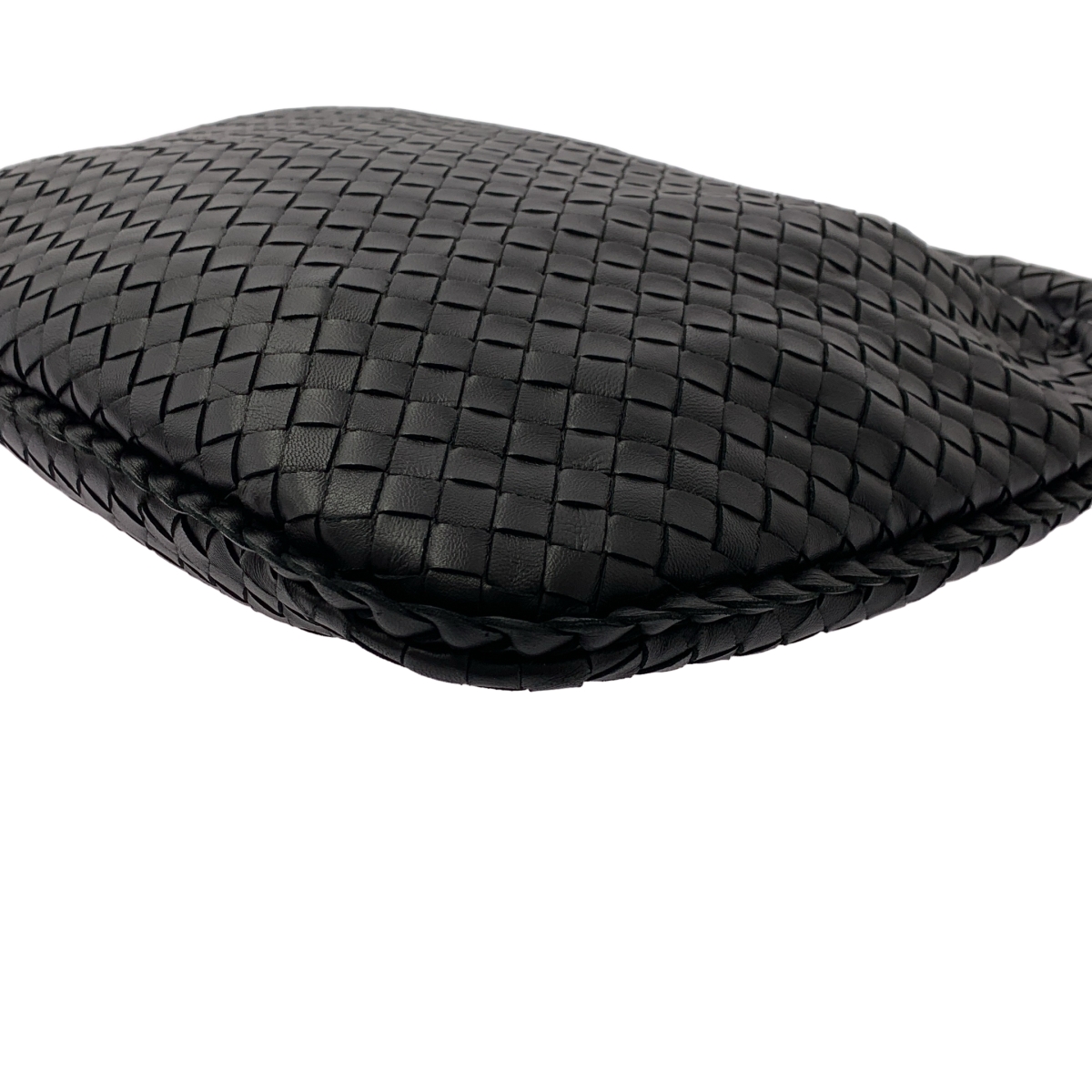 BOTTEGA VENETA / ボッテガヴェネタ ホーボー イントレチャート レザー ハンドバッグ