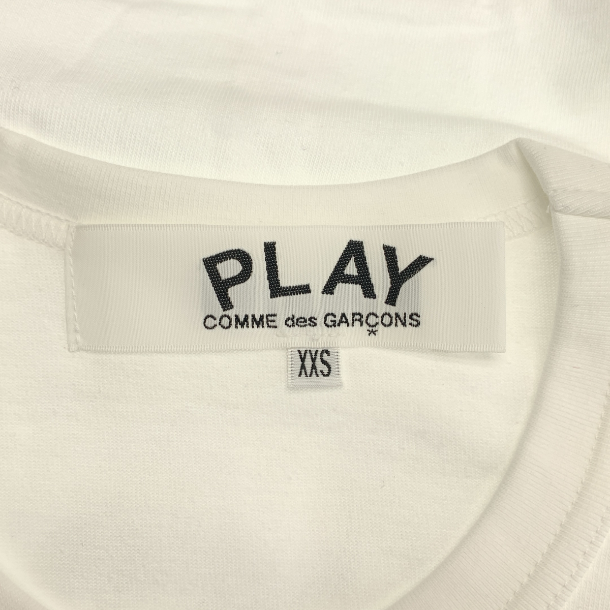 PLAY COMME des GARCONS / プレイコムデギャルソン ハートロゴ クルーネック Tシャツ カットソー