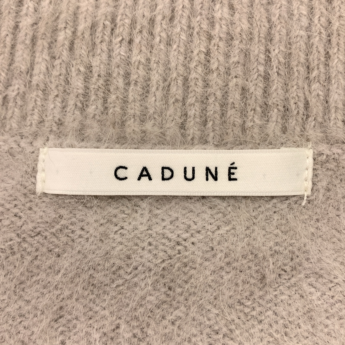 CADUNE / カデュネ カシミヤブレンド フォックス ウール ニット セーター