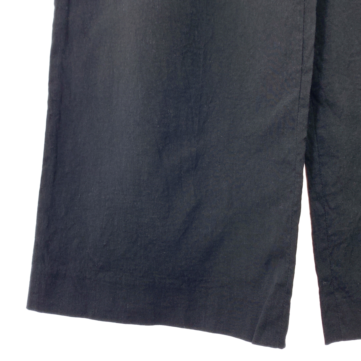 その他 リネンヴィスコースストレッチ テーパードパンツ