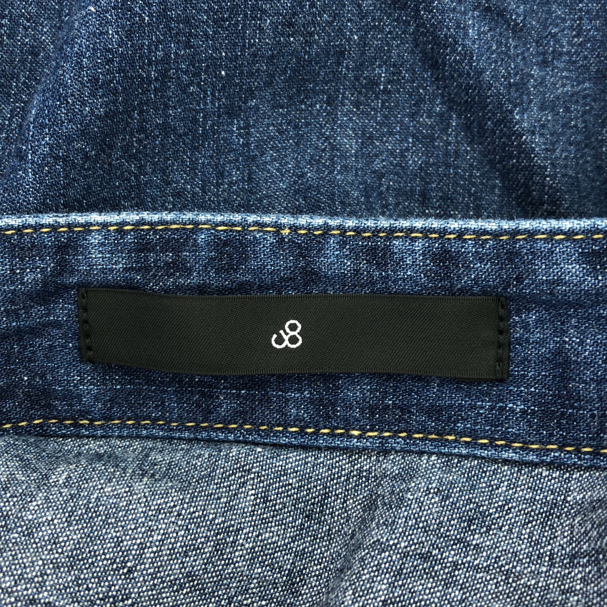 JOHNBULL / ジョンブル ポケット付き デニム オーバー シャツ ワンピース