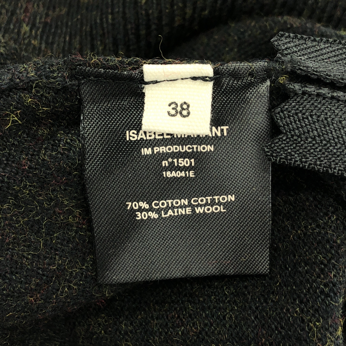 ISABEL MARANT ETOILE / イザベルマランエトワール サイドジップスリット クルーネック ニット セーター