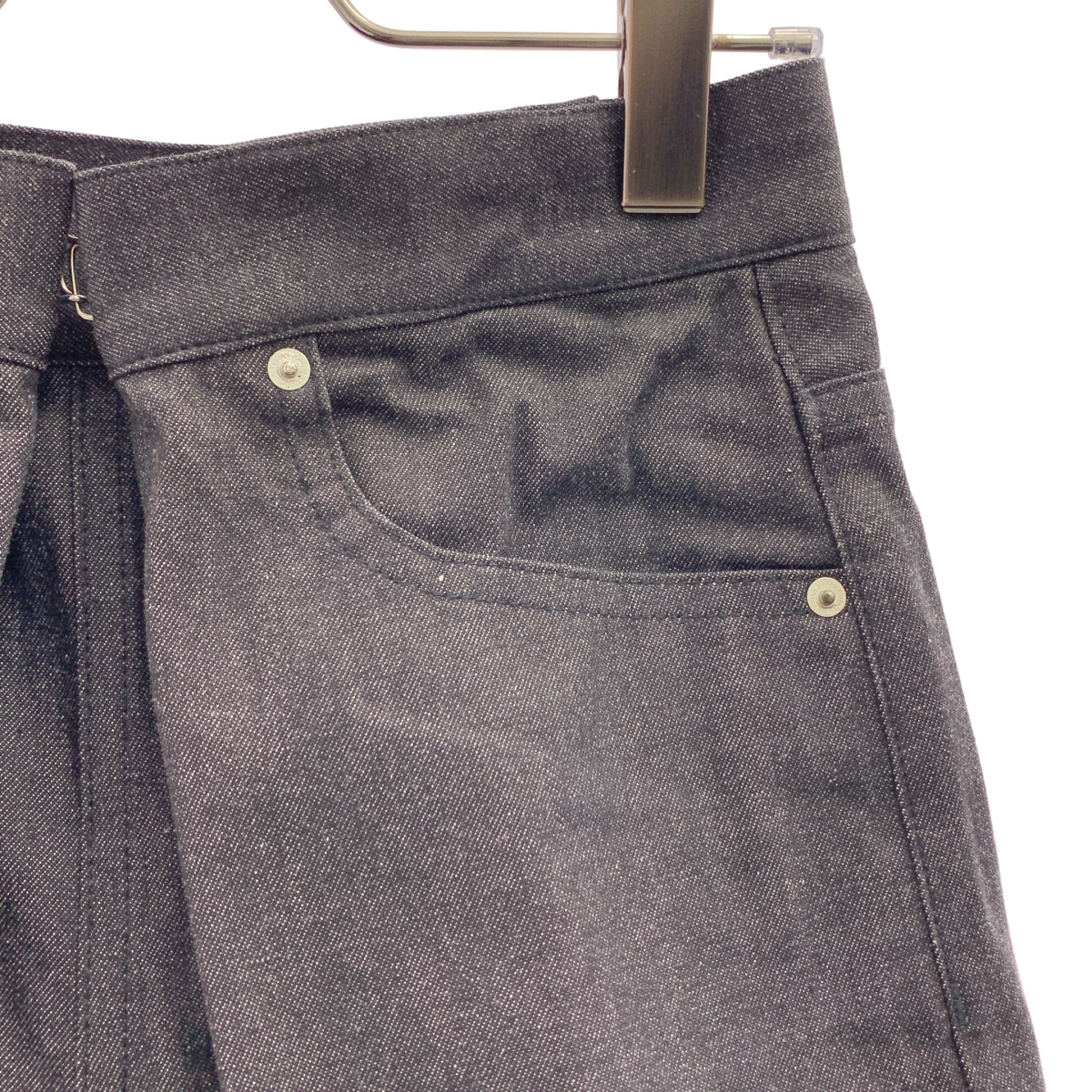 JOHN LAWRENCE SULLIVAN / ジョンローレンスサリバン WASHED DENIM SUPER WIDE PANTS ワイド パンツ