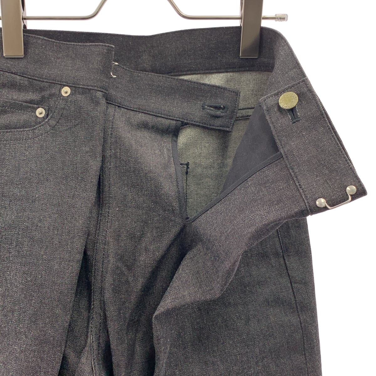 JOHN LAWRENCE SULLIVAN / ジョンローレンスサリバン WASHED DENIM SUPER WIDE PANTS ワイド パンツ