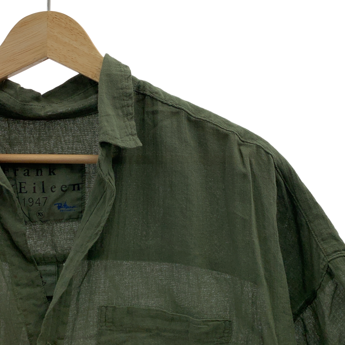 Frank&Eileen / フランクアンドアイリーン × Ron Herman / ロンハーマン RH ROSE / コットン 染め加工 シャツ ブラウス