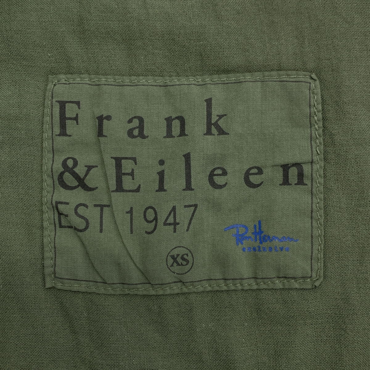 Frank&Eileen / フランクアンドアイリーン × Ron Herman / ロンハーマン RH ROSE / コットン 染め加工 シャツ ブラウス