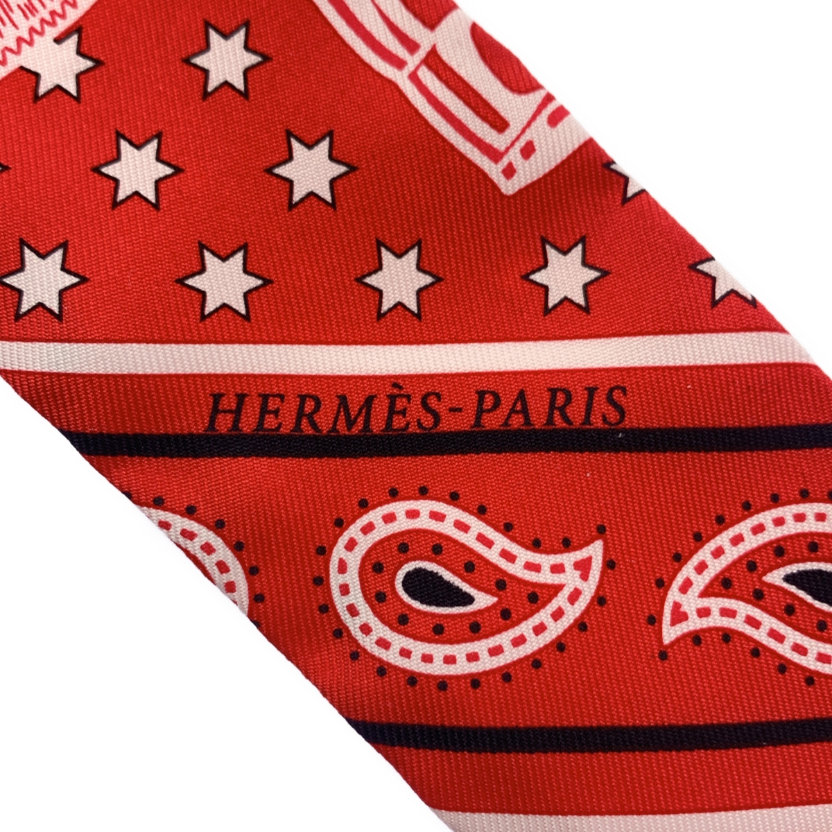 HERMES / エルメス Eperon d'Or エプロン ドール / シルク ツイリー スカーフ