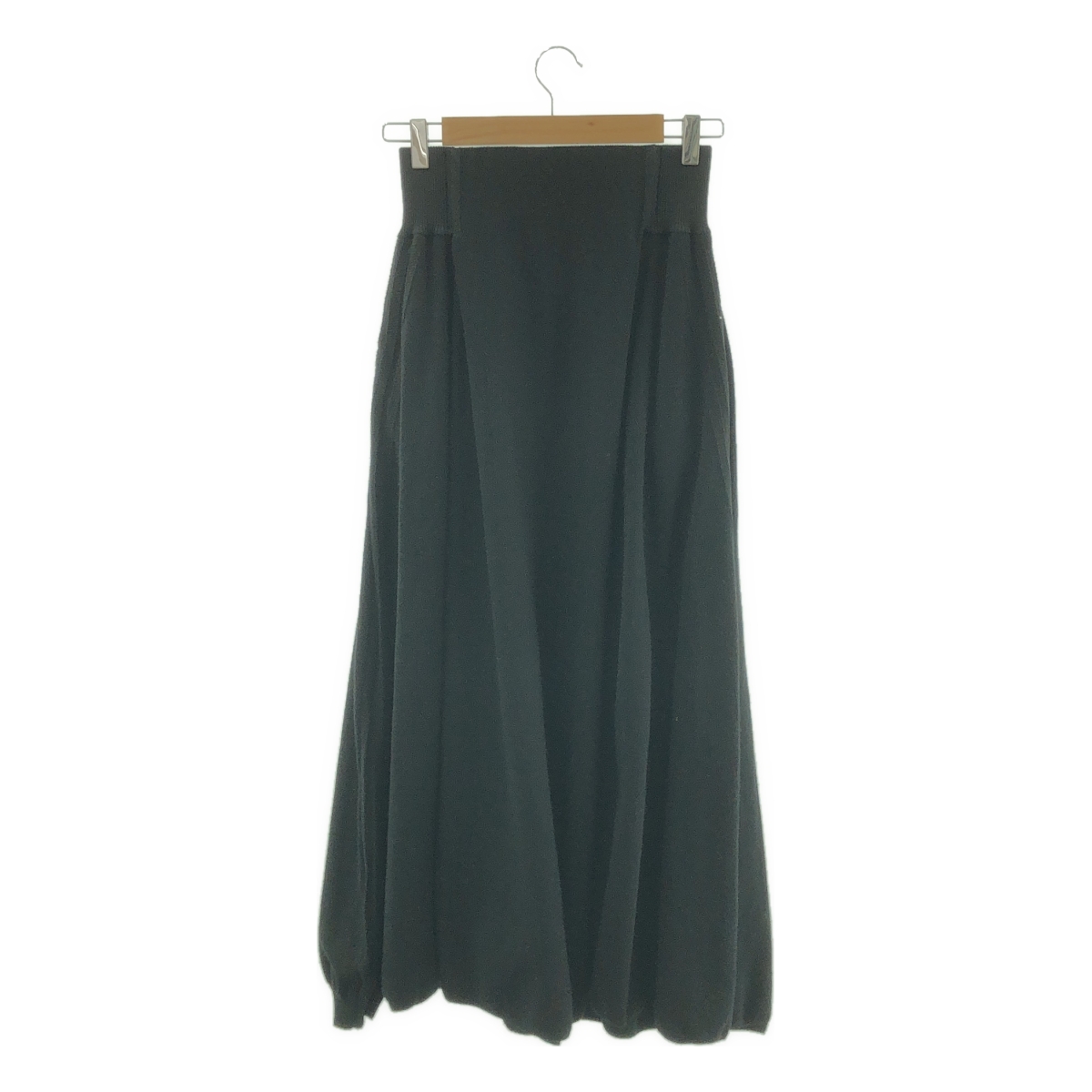 Y-3 / ワイスリー ニット サイドライン フレア ロングスカート