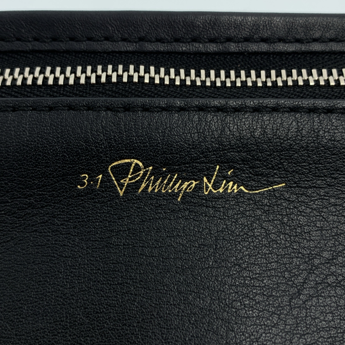 3.1 Phillip Lim / スリーワンフィリップリム SOLEIL SMALL BUCKET DRAWSTRING デニム切替 ショルダーバッグ