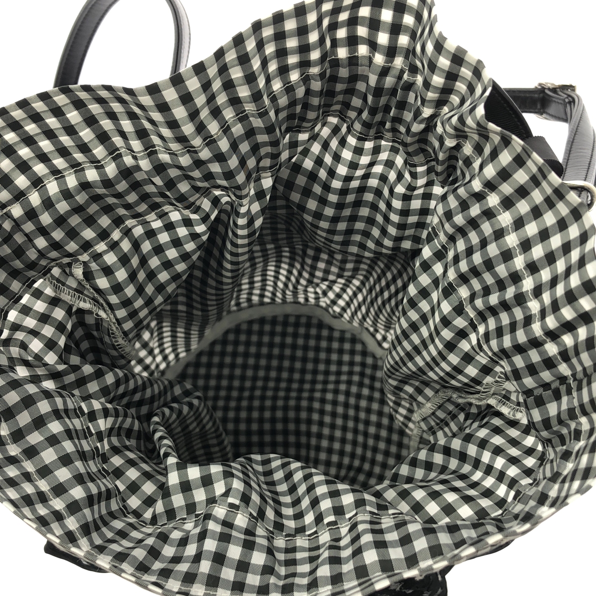 その他 2WAY クリア フラワーフリル バッグ