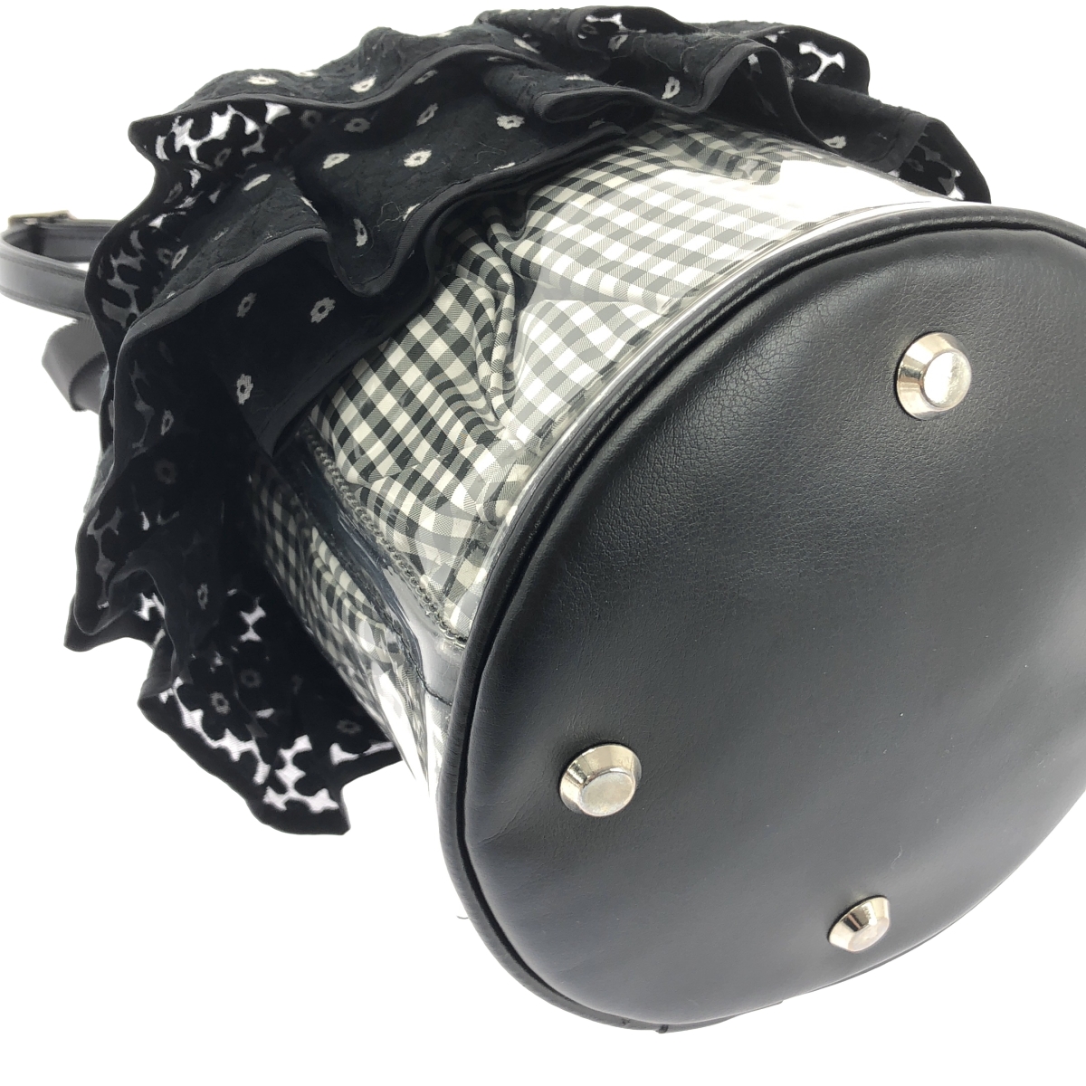 その他 2WAY クリア フラワーフリル バッグ