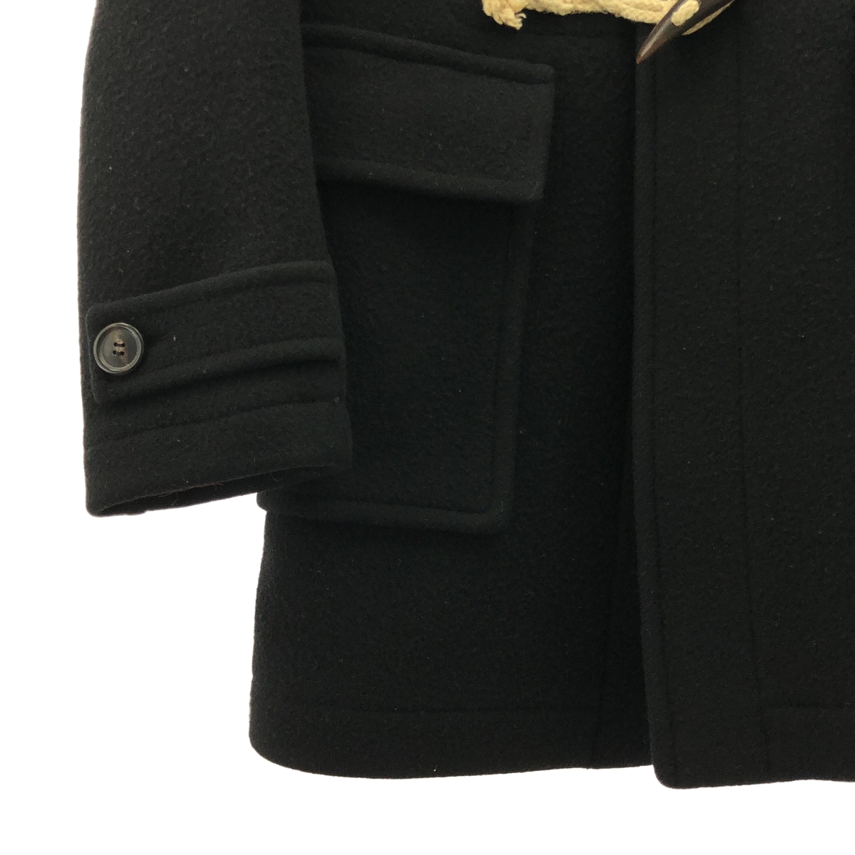 BALMAIN / バルマン ウール ダッフルコート フーディ