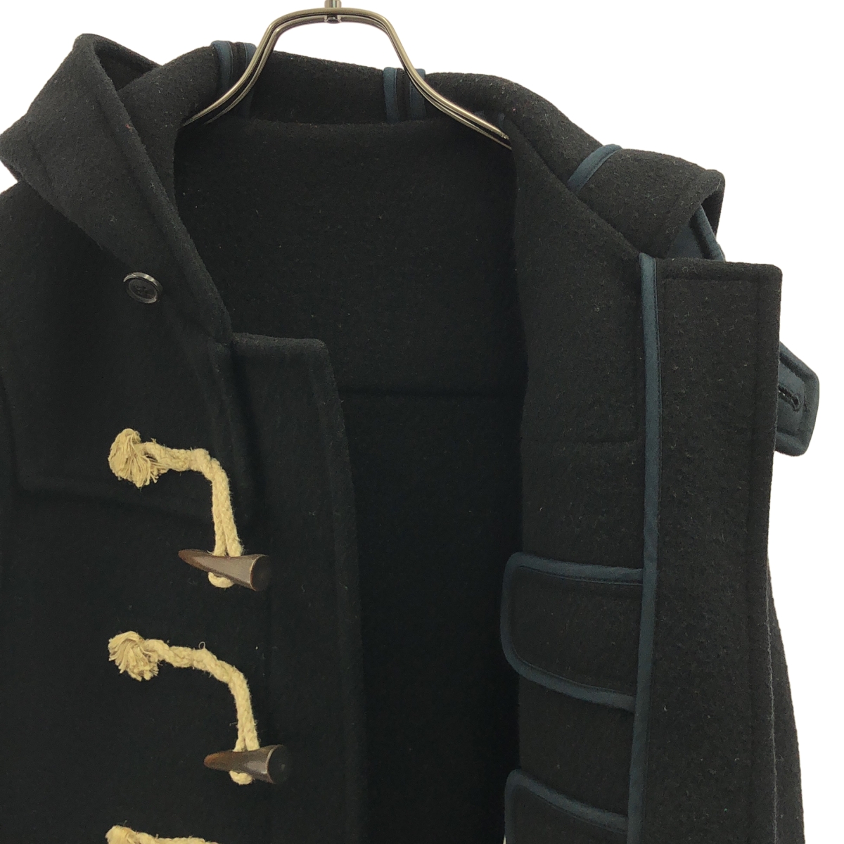 BALMAIN / バルマン ウール ダッフルコート フーディ