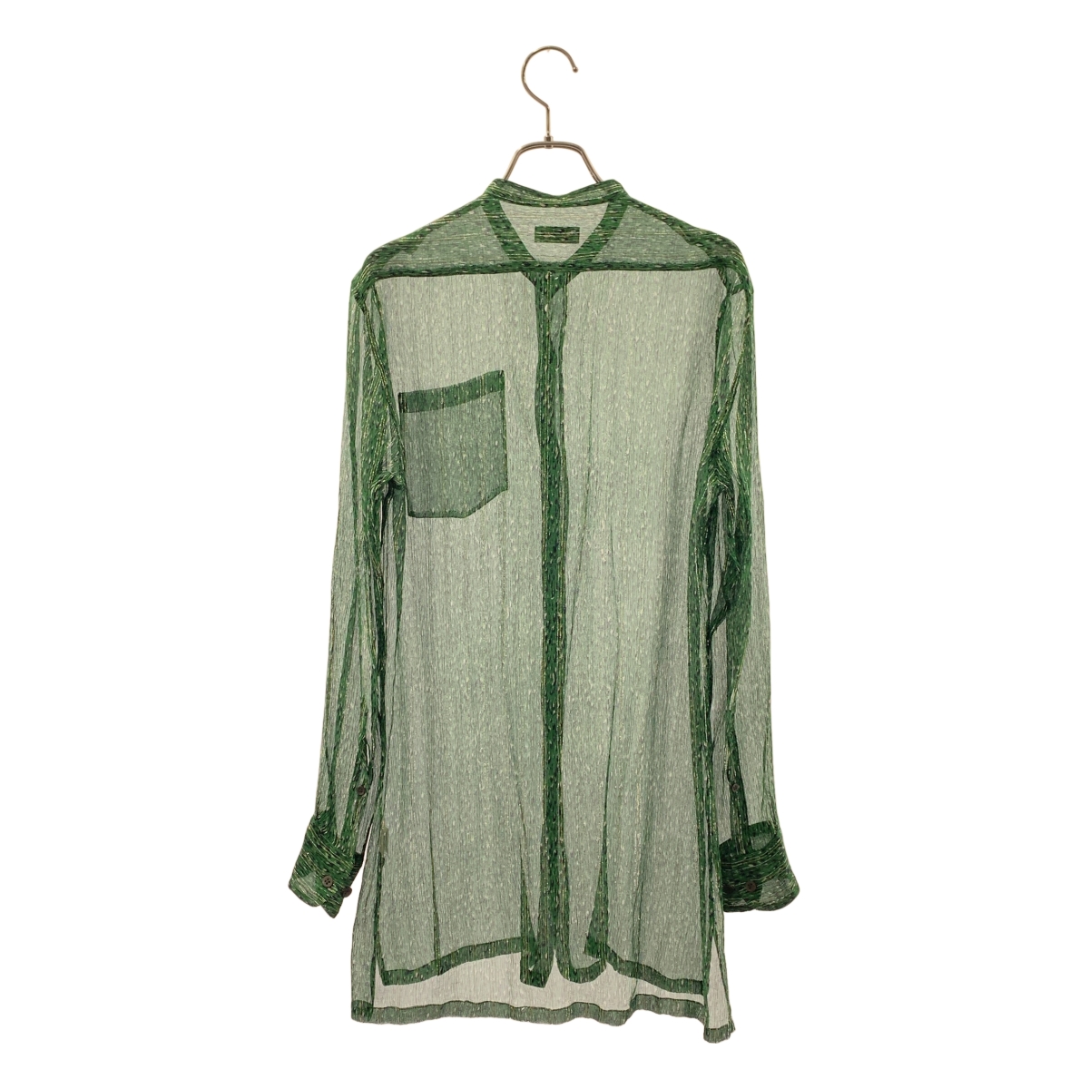 DRIES VAN NOTEN / ドリスヴァンノッテン シルク ストライプ レオパード ブラウス