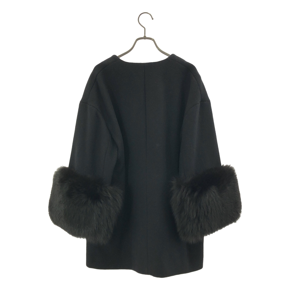 UNITED ARROWS / ユナイテッドアローズ ファー ノーカラーコート