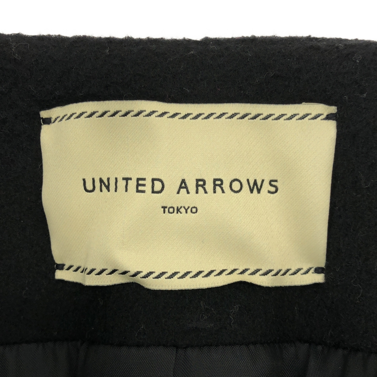 UNITED ARROWS / ユナイテッドアローズ ファー ノーカラーコート
