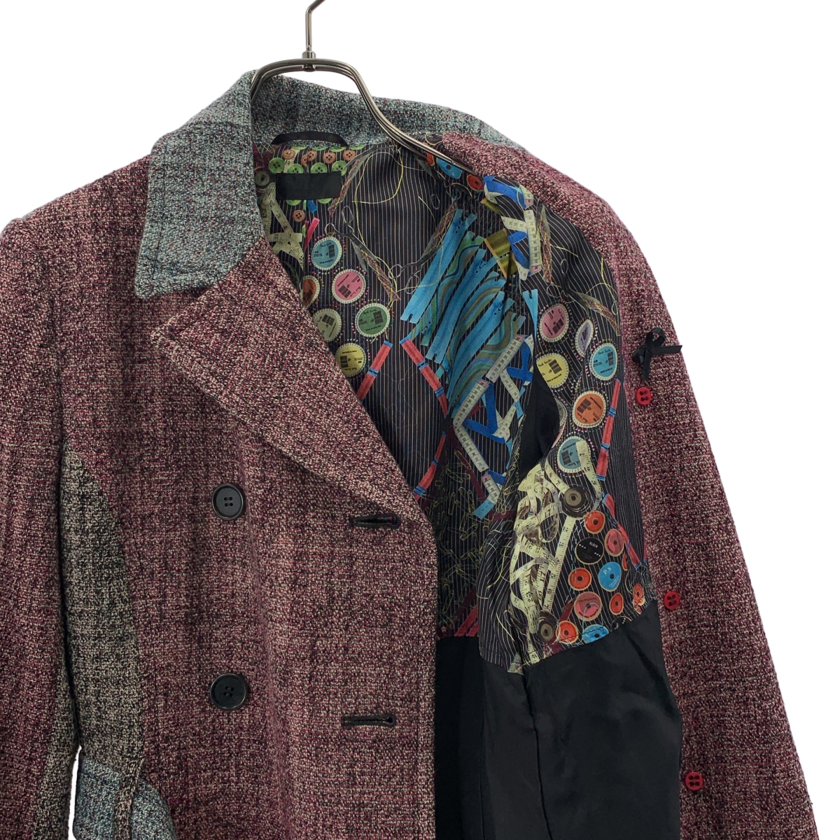 Paul Smith / ポールスミス ウール ツイード ダブル チェスターコート