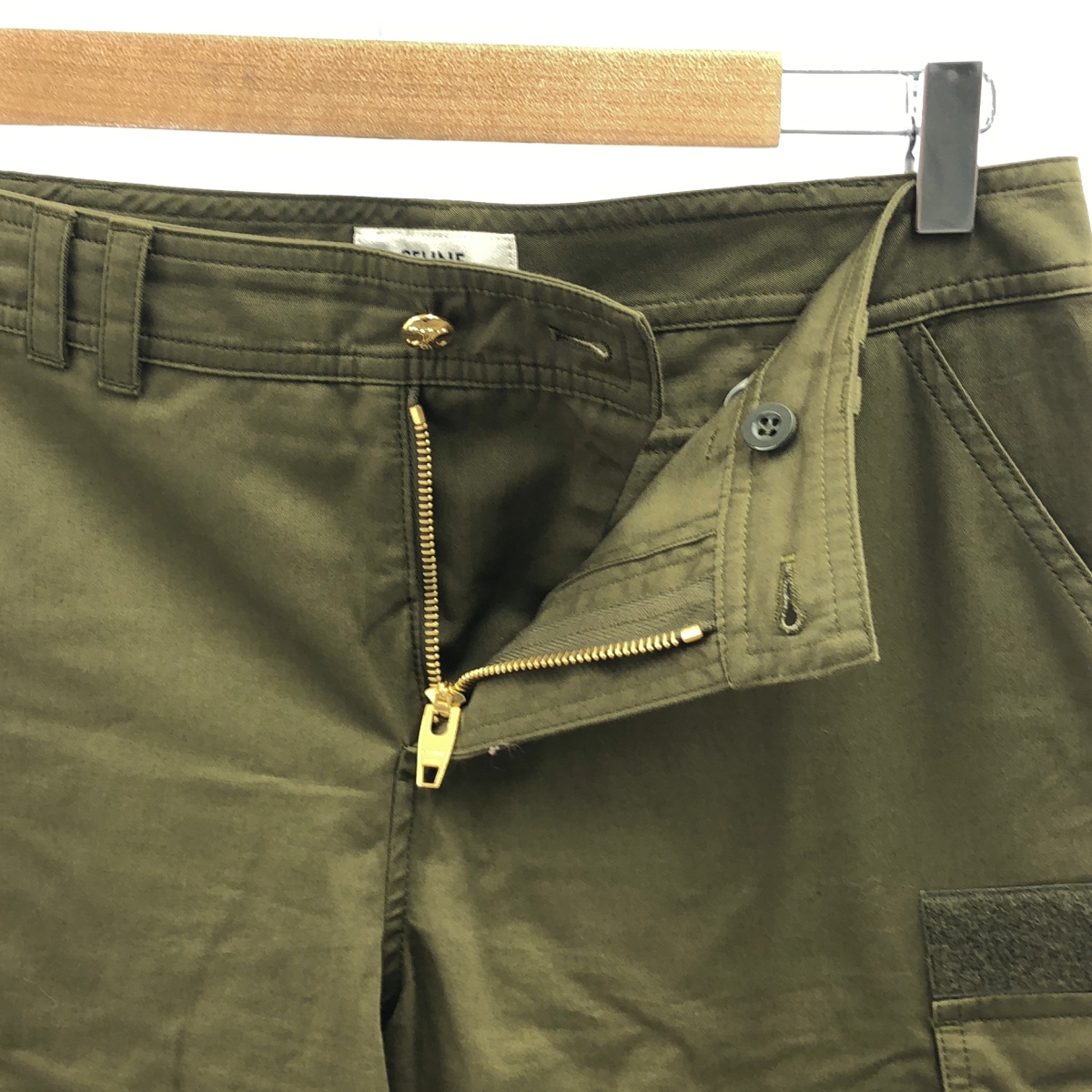 CELINE / セリーヌ CARGO PANTS IN COTTON LINEN トリオンフ コットン リネン カーゴパンツ