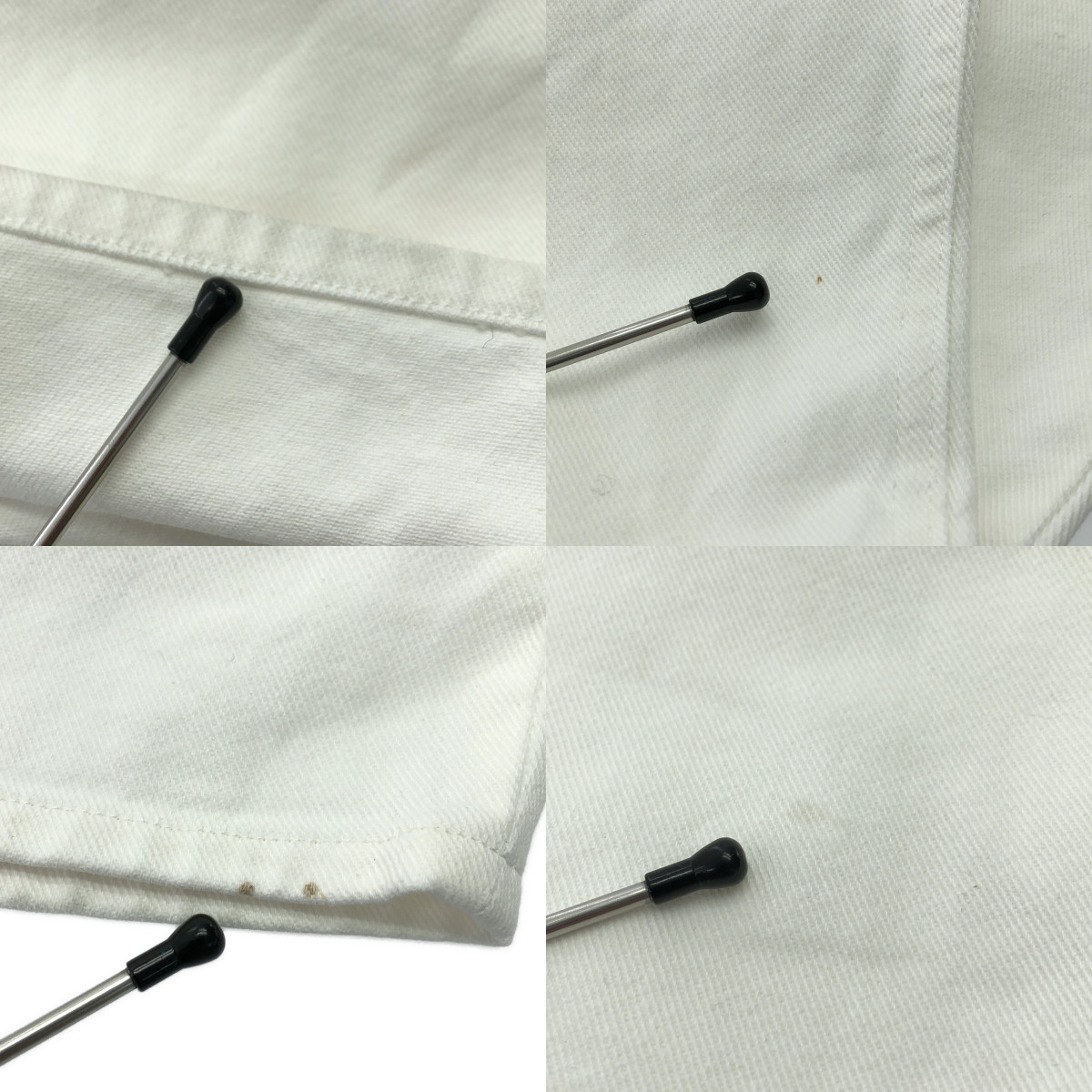 MM6 Maison Margiela / エムエムシックスメゾンマルジェラ ホワイト デニム イージーパンツ