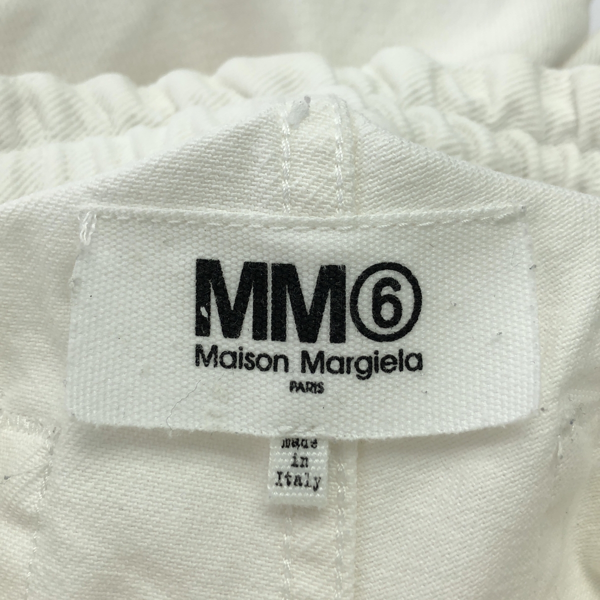MM6 Maison Margiela / エムエムシックスメゾンマルジェラ ホワイト デニム イージーパンツ