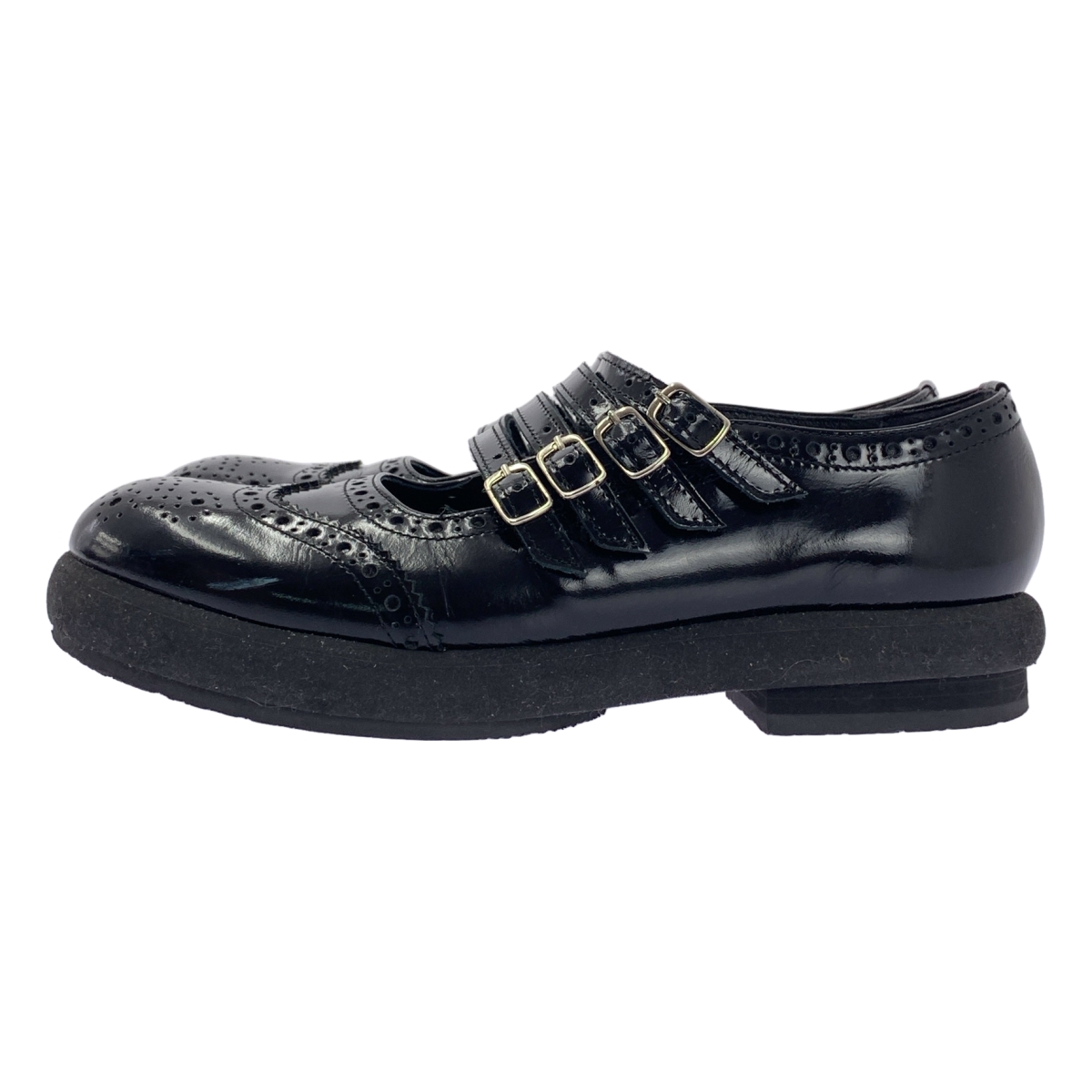 tricot COMME des GARCONS / トリココムデギャルソン MARY JANE STRAP LOAFERS パテントレザー メリージェーン ストラップ シューズ