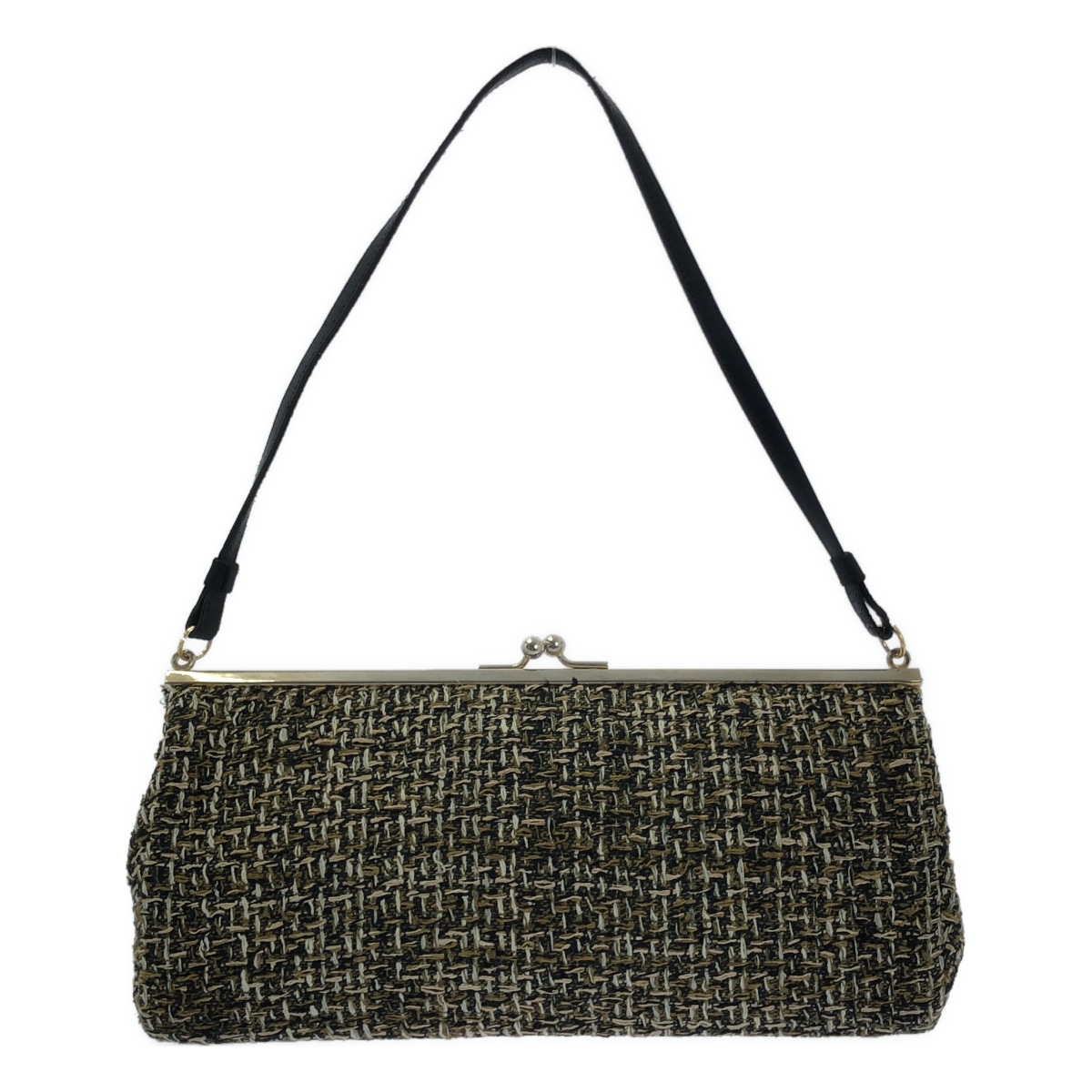 H.P.FRANCE / アッシュペーフランス 取扱い / LESAGE PARIS ツイード クラッチ ハンドバッグ