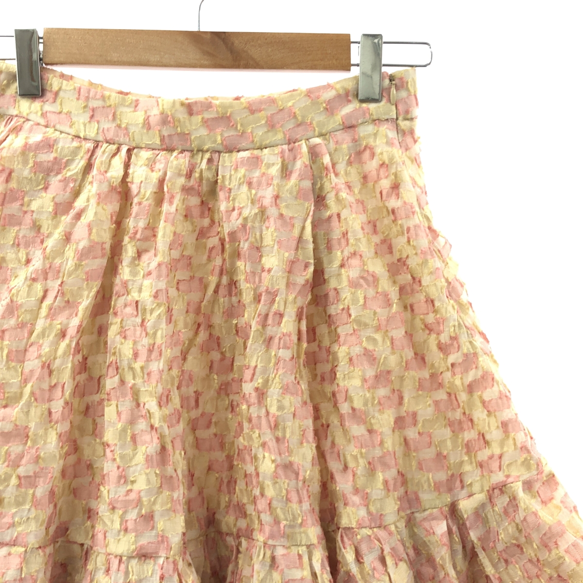 RED VALENTINO / レッドヴァレンティノ タック ティアード スカート