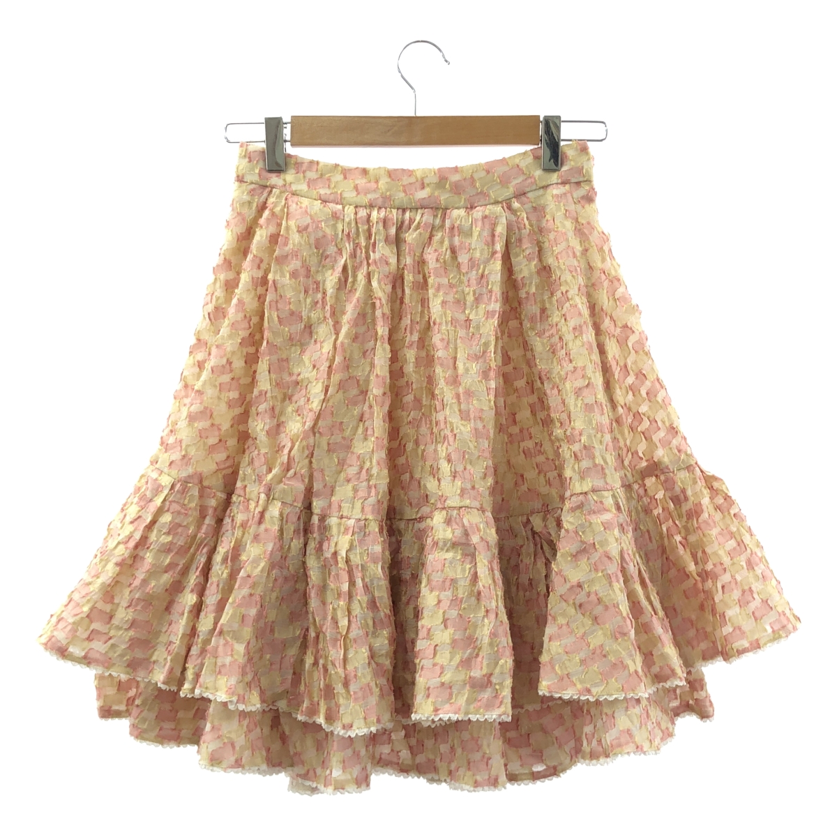 RED VALENTINO / レッドヴァレンティノ タック ティアード スカート