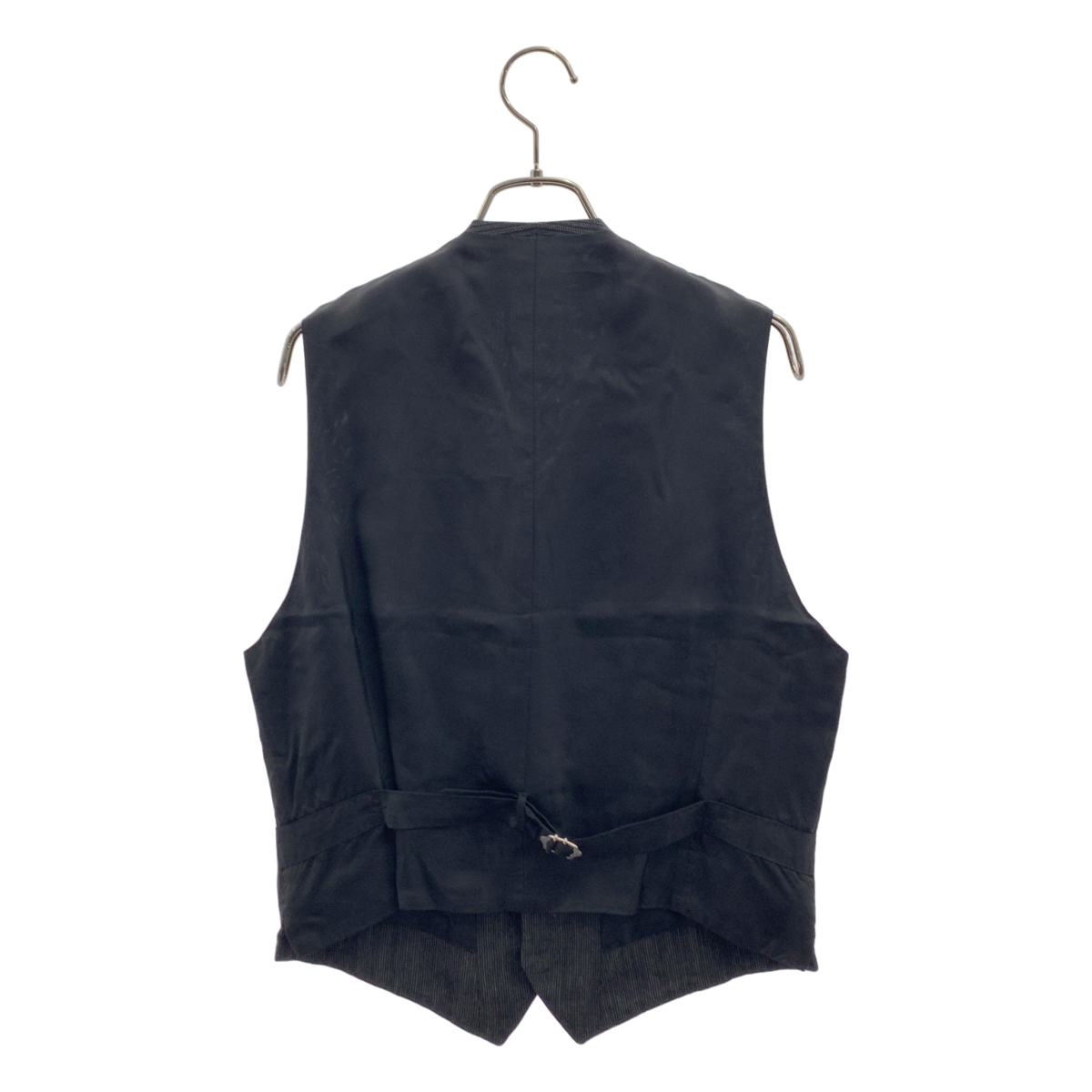 COMME des GARCONS HOMME / コムデギャルソンオム ストライプ シンチバック ジレ ベスト / 総裏地