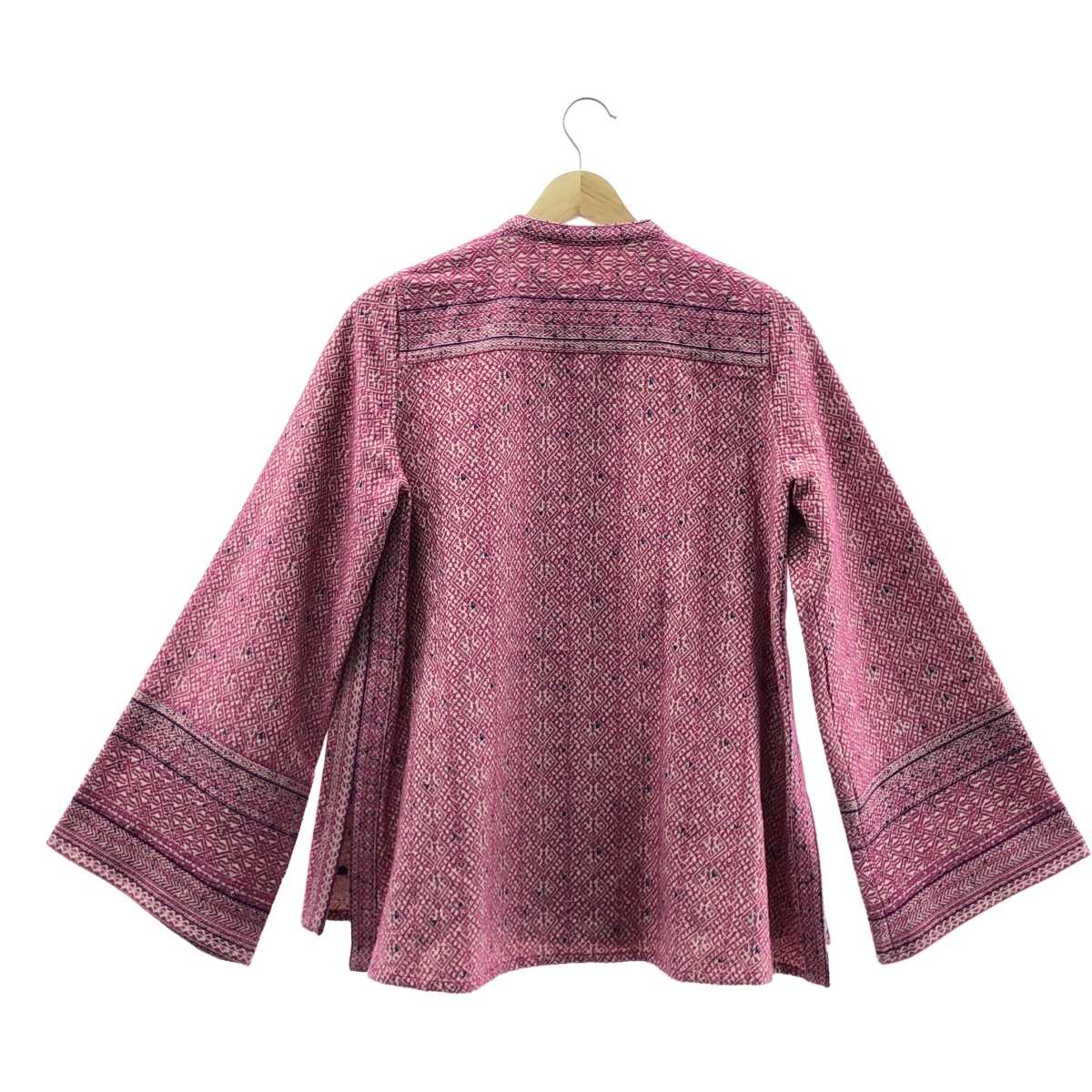 Ron Herman / ロンハーマン ジャガード コットンリネン エスニック シャツ