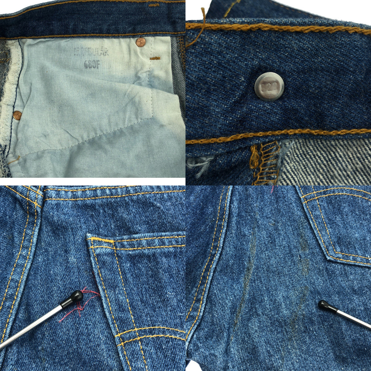 Levi's / リーバイス 1997年製 ヴィンテージ 501 デニムパンツ エルパソ工場 USA製 刻印522