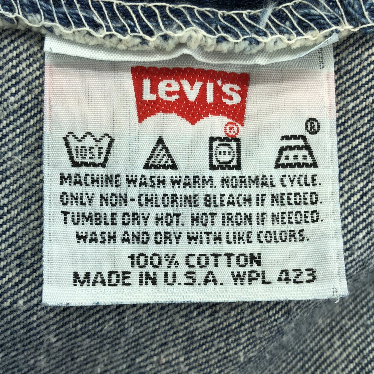Levi's / リーバイス 1997年製 ヴィンテージ 501 デニムパンツ エルパソ工場 USA製 刻印522