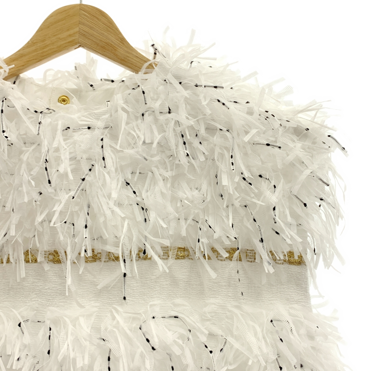 その他 フリンジ 装飾 ブラウス / 裏地付き