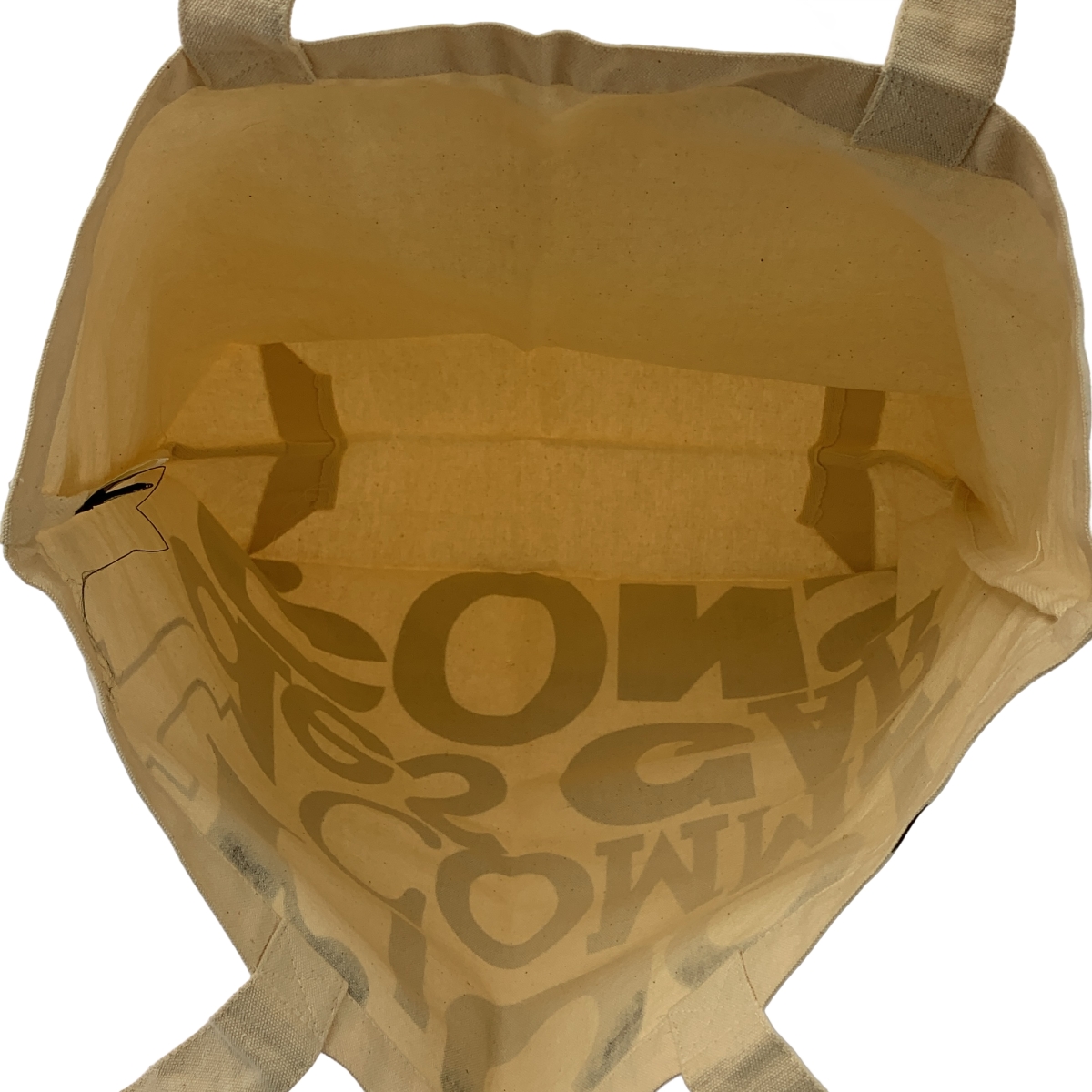 tricot COMME des GARCONS / トリココムデギャルソン ロゴ プリント キャンバス ハンド トートバッグ