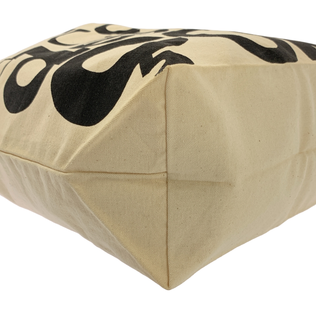 tricot COMME des GARCONS / トリココムデギャルソン ロゴ プリント キャンバス ハンド トートバッグ