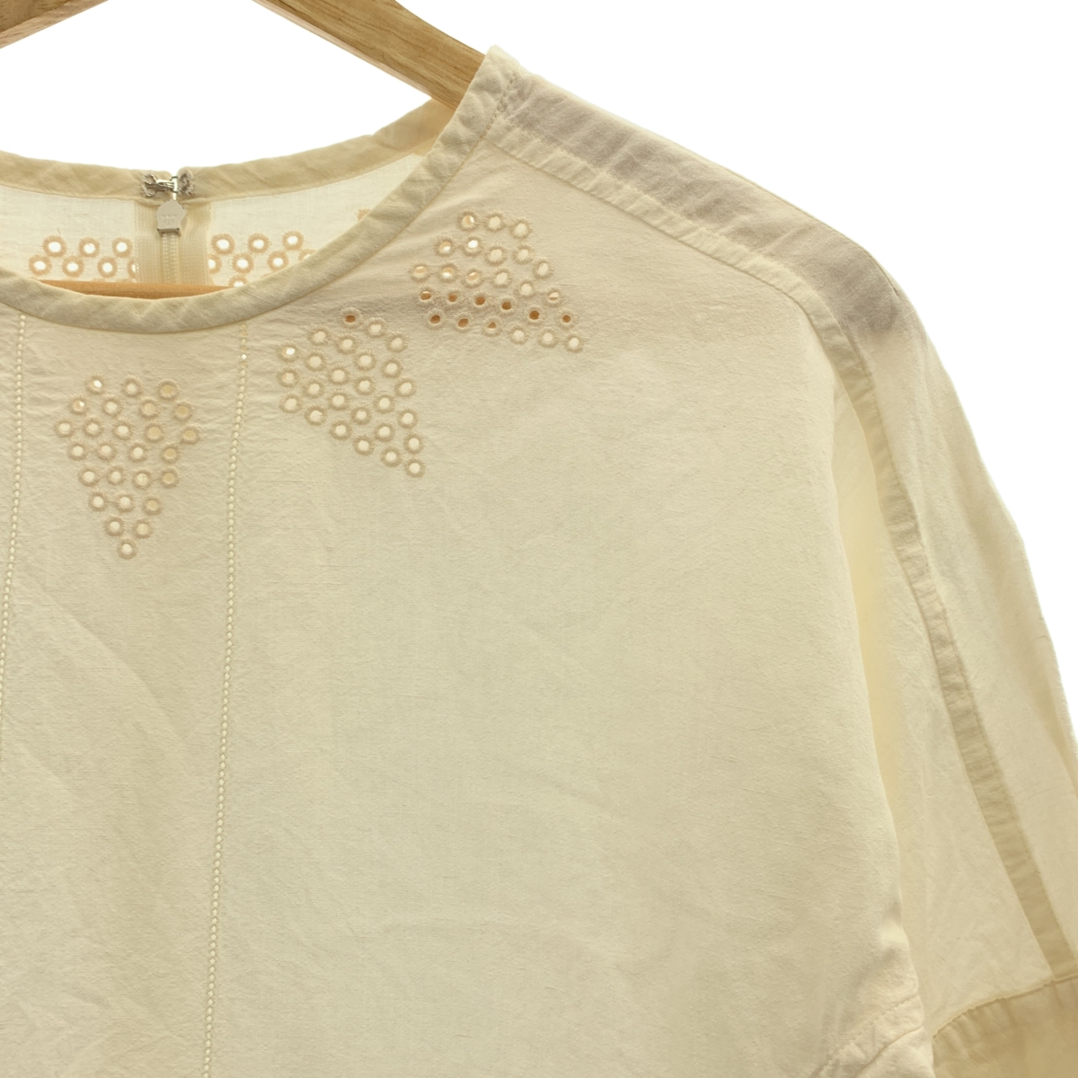 HaaT ISSEY MIYAKE / ハートイッセイミヤケ コットン リネン プルオーバーブラウス シャツ