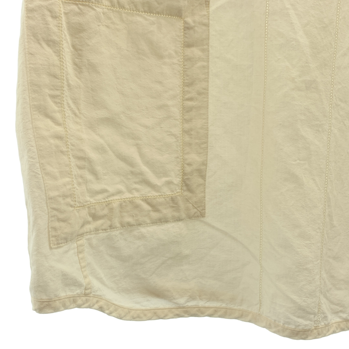 HaaT ISSEY MIYAKE / ハートイッセイミヤケ コットン リネン プルオーバーブラウス シャツ