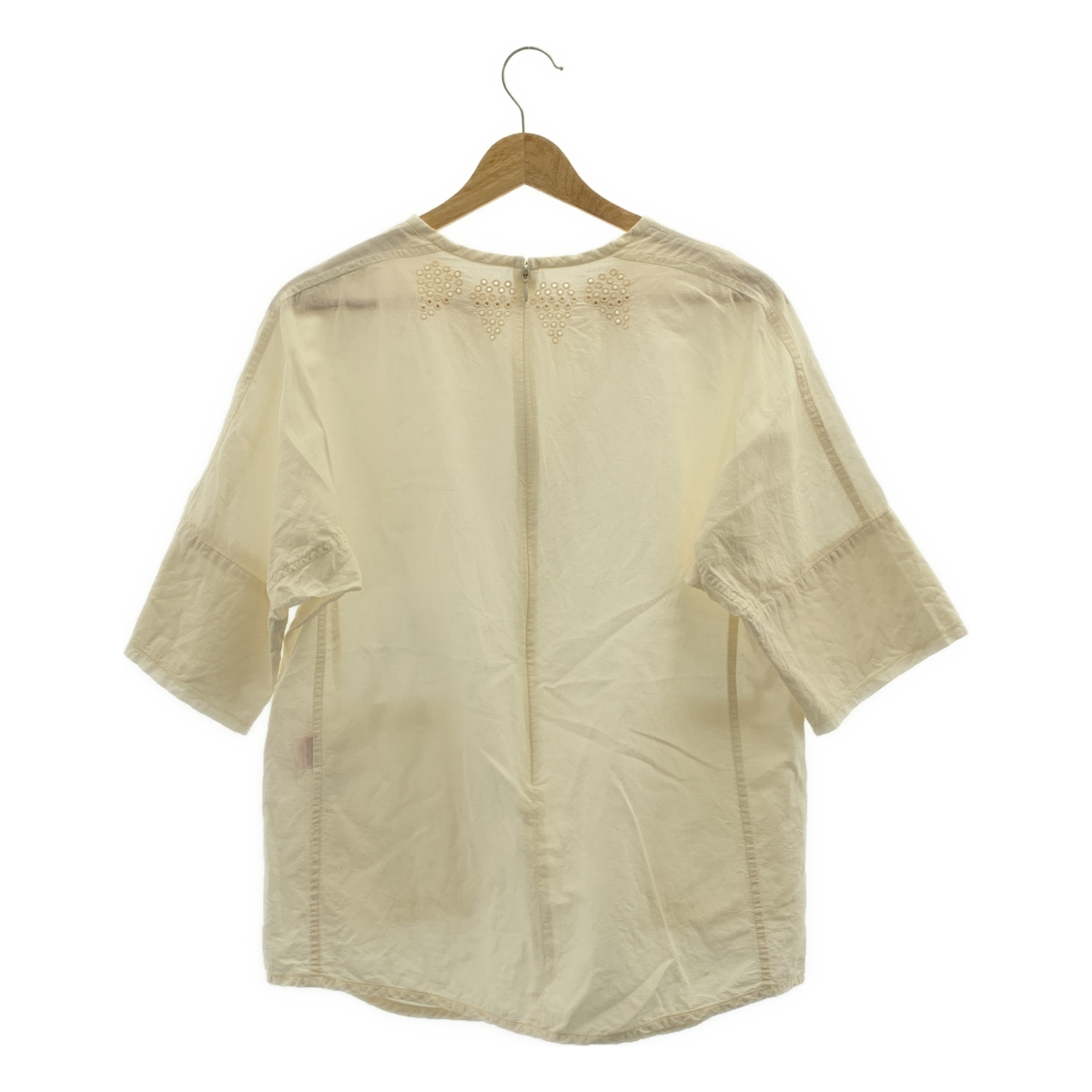 HaaT ISSEY MIYAKE / ハートイッセイミヤケ コットン リネン プルオーバーブラウス シャツ