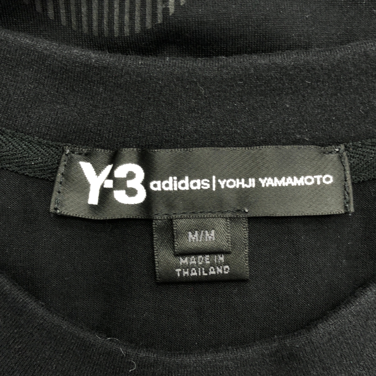 Y-3 / ワイスリー Craft Tee / 爆走黒鴉 刺しゅう バックプリント Tシャツ