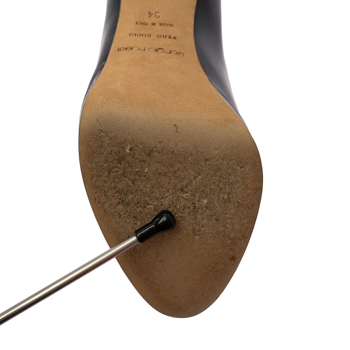 sergio rossi / セルジオロッシ レザー ヒール パンプス